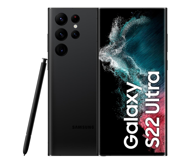 SAMSUNG Galaxy S22 Ultra 8/128GB Czarny (S908B) - 715624 - zdjęcie